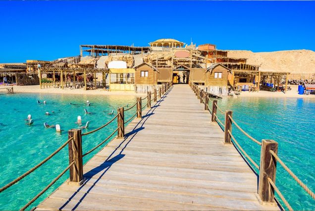Orange Bay Island Boat Trip from Hurghada